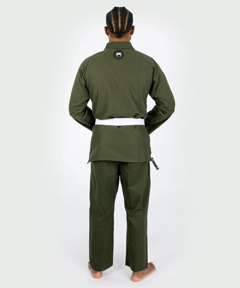 Kimono de JJB Gi 'First' - Kaki avec ceinture blanche