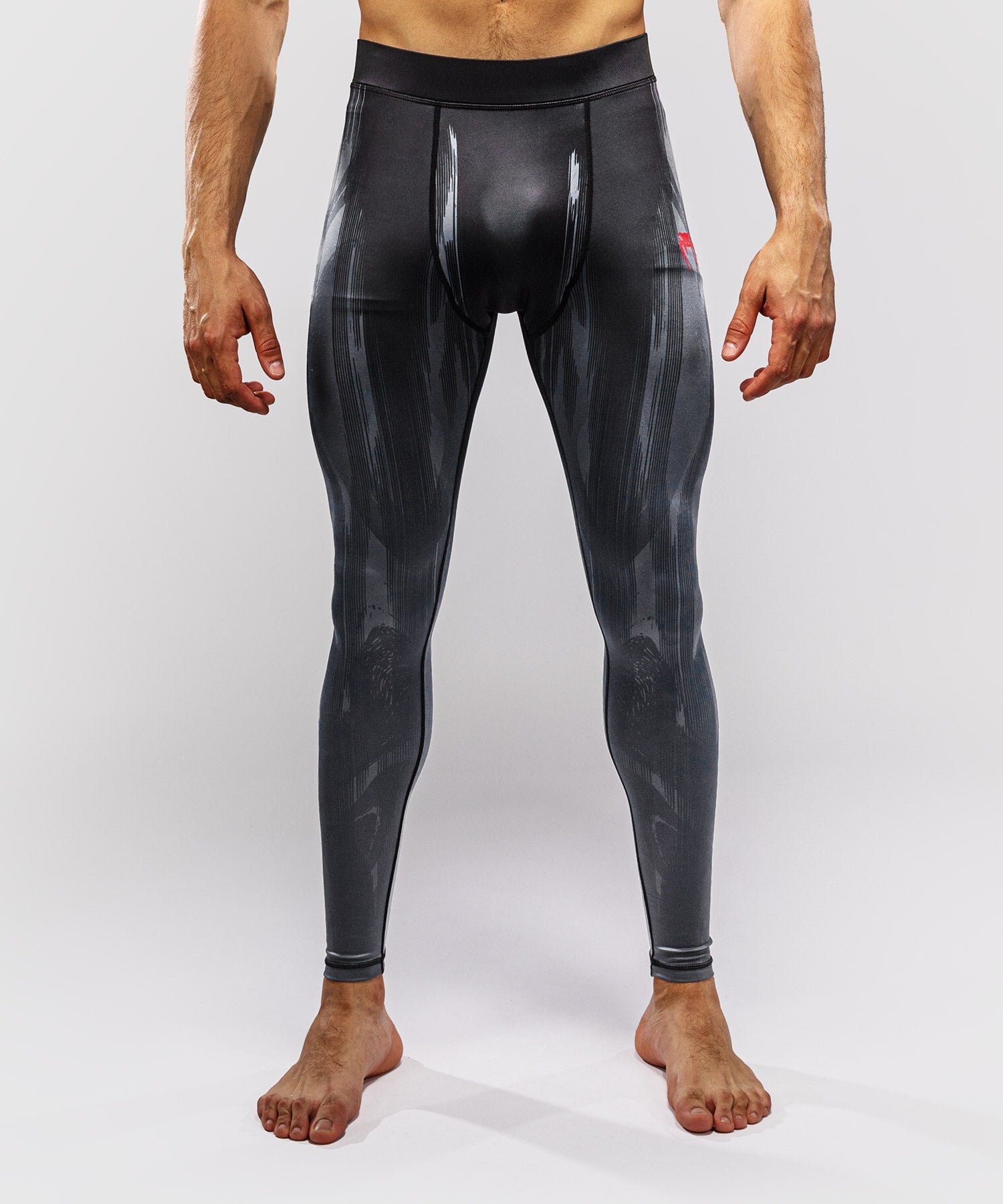 Shorts de compression Venum Demon – Noir/Gris