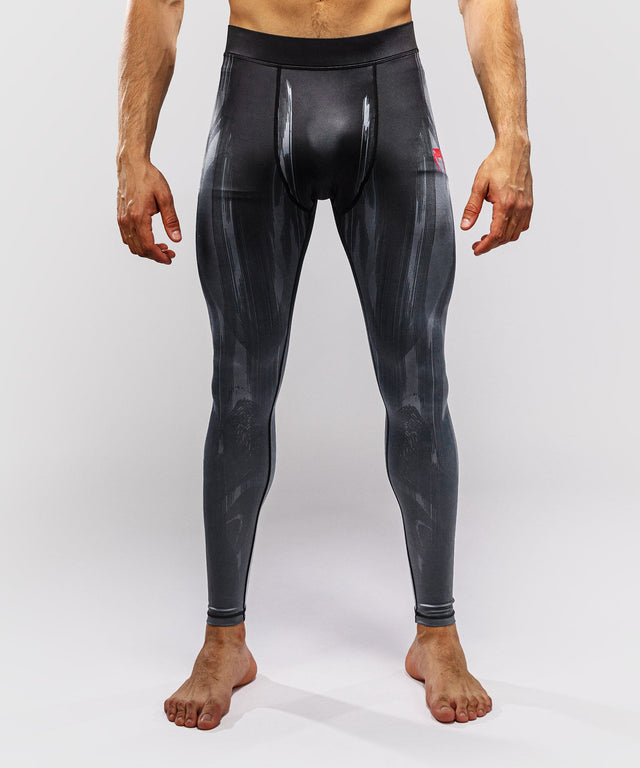 Shorts de compression Venum Demon – Noir/Gris