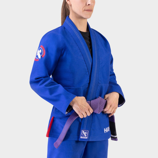 Hayabusa BJJ Gi Jas Valor Lightweight Women's – Blue