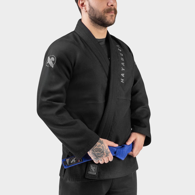 Hayabusa BJJ-Gi Jacke Core Lightweight – Schwarz