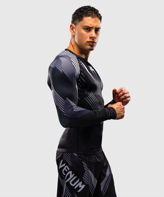 Venum Rashguard No-Gi 6.0 Long Sleeves – Black/White