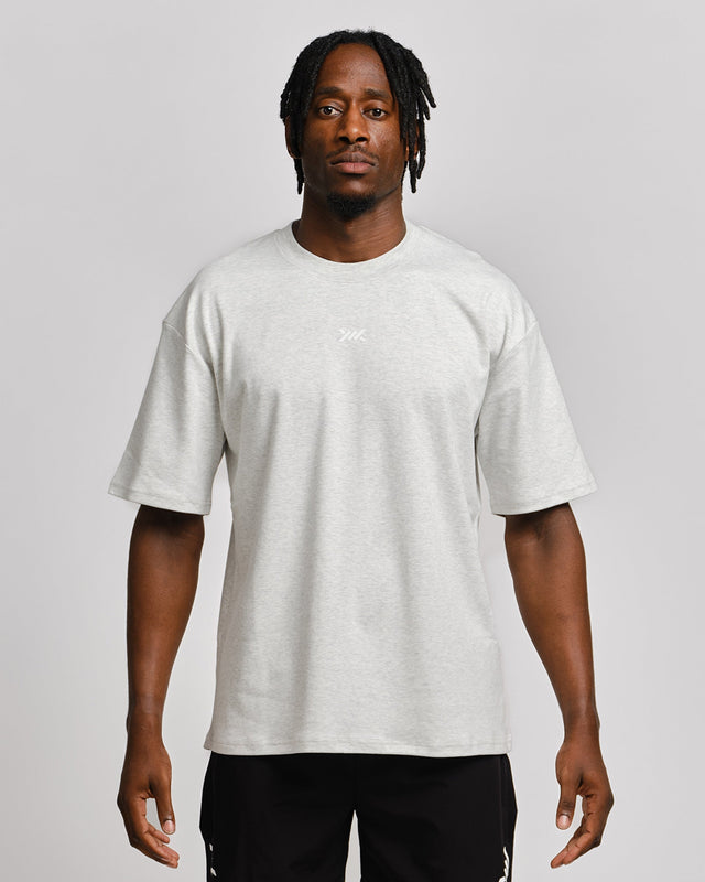 T-shirt Caged 'CBU' – Grigio chiaro