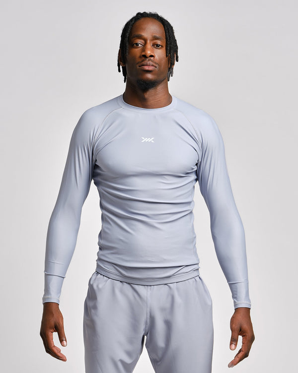 Caged Tactical Rashguard Lange Ärmel – Gunmetal Grey