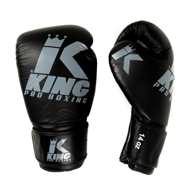 Guantoni da boxe King Pro Boxing Platinum – Nero/Grigio