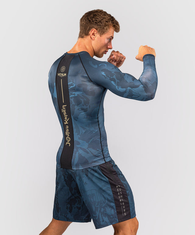 Venum Rashguard Jujutsu Kaisen Fushiguro Lange Mouwen - Blauw