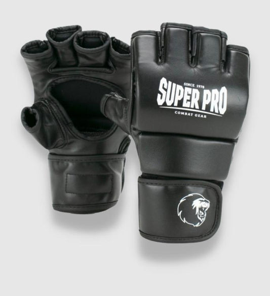 Gants de MMA Super Pro Brawler - Noir/Blanc