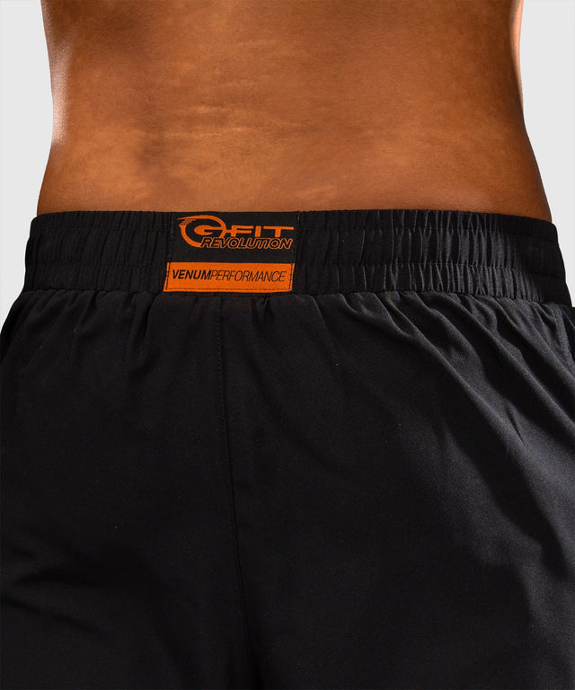 Pantaloni scurți de antrenament Venum G-Fit Revolution – Negru/Cupru