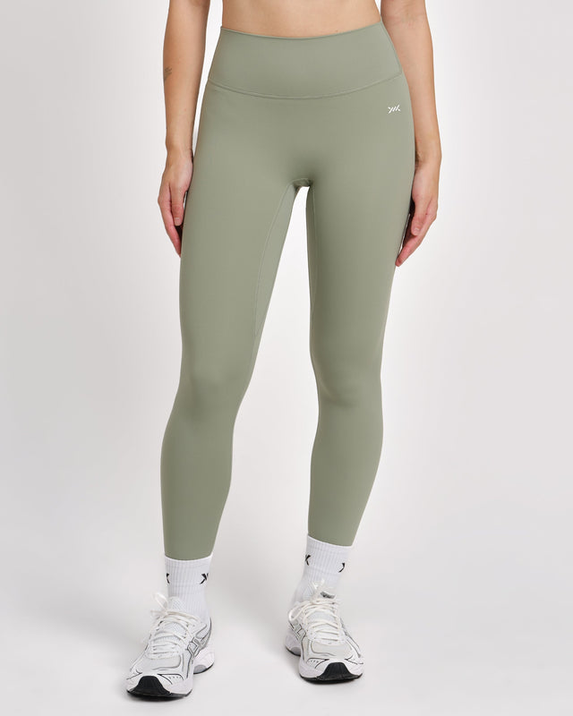 Caged Aspire Leggings – Verde Salvia