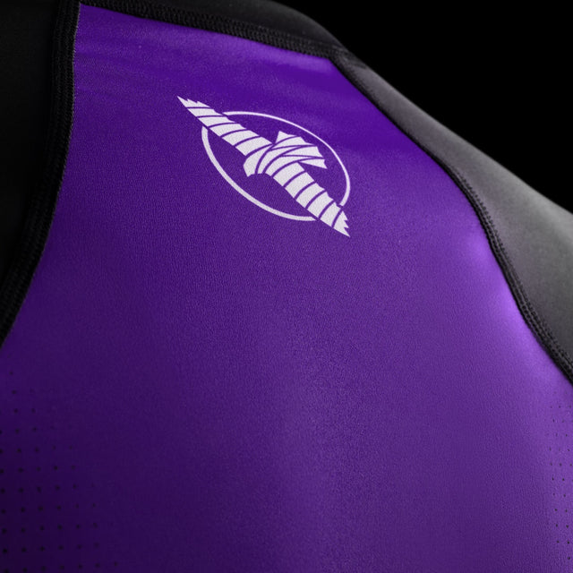 Hayabusa Rashguard Pro Ranked Kurzarm – Violett