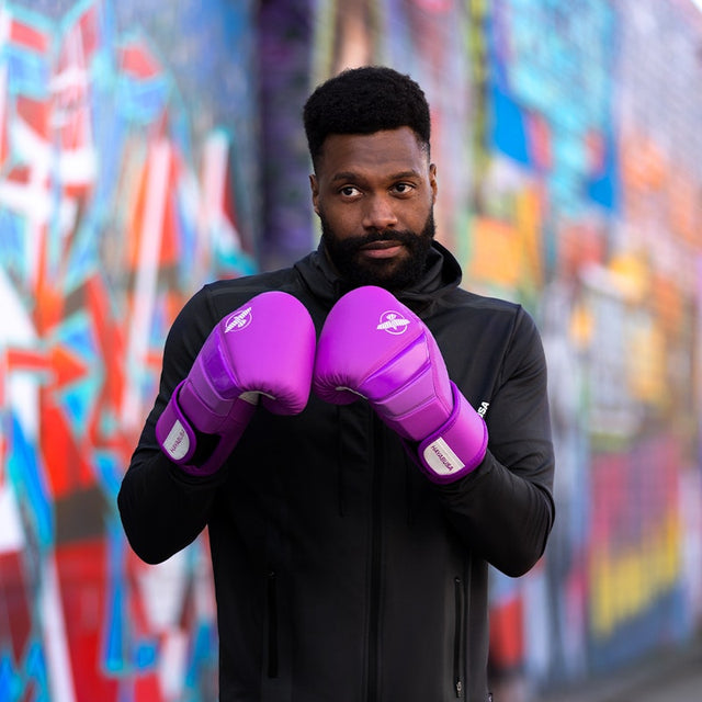 Guantoni da boxe Hayabusa T3 Neon – Viola