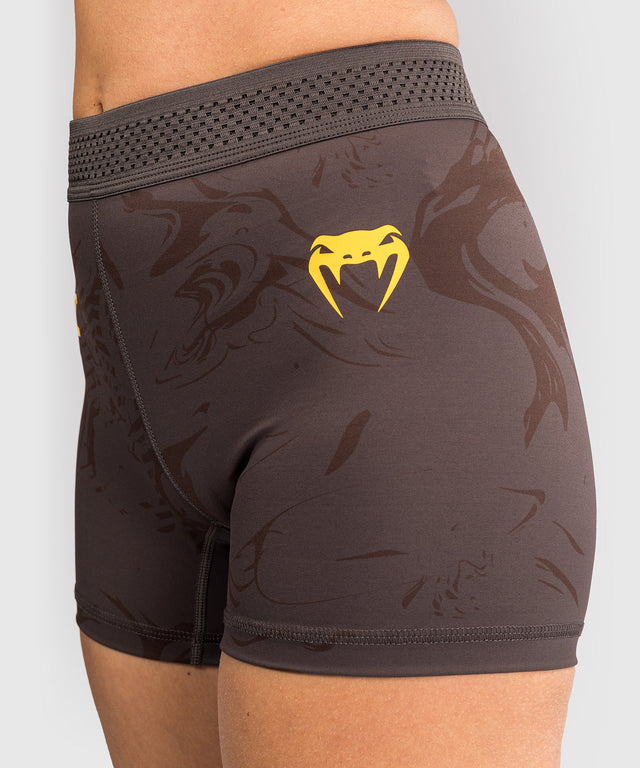 Pantaloncini a compressione Venum UFC Fusion da donna Fight Week - Marrone