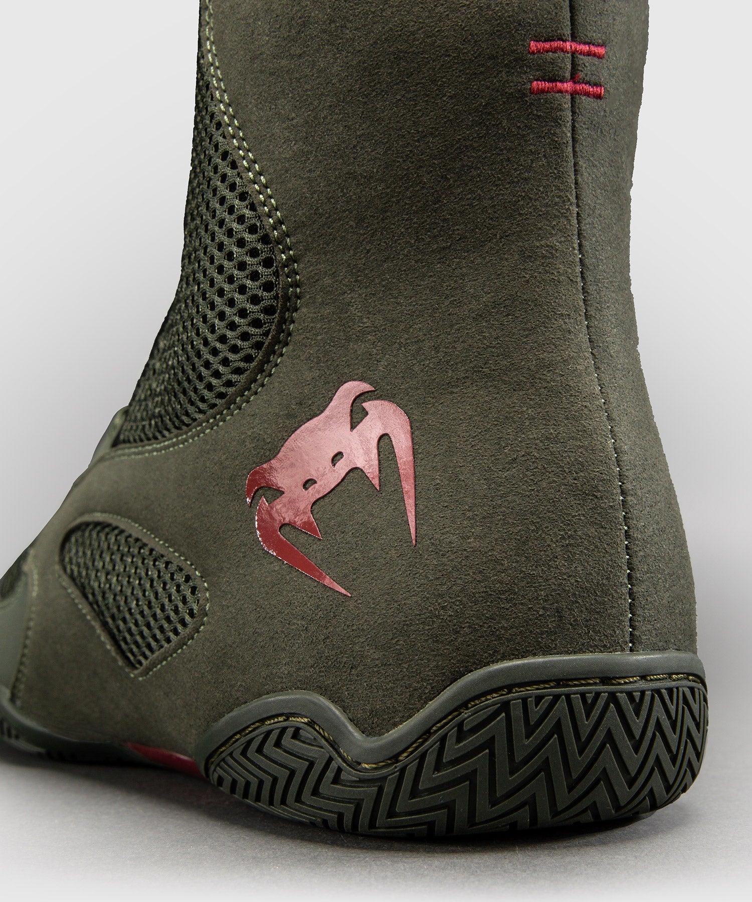 Venum Boksschoenen Contender - Kaki/Rood