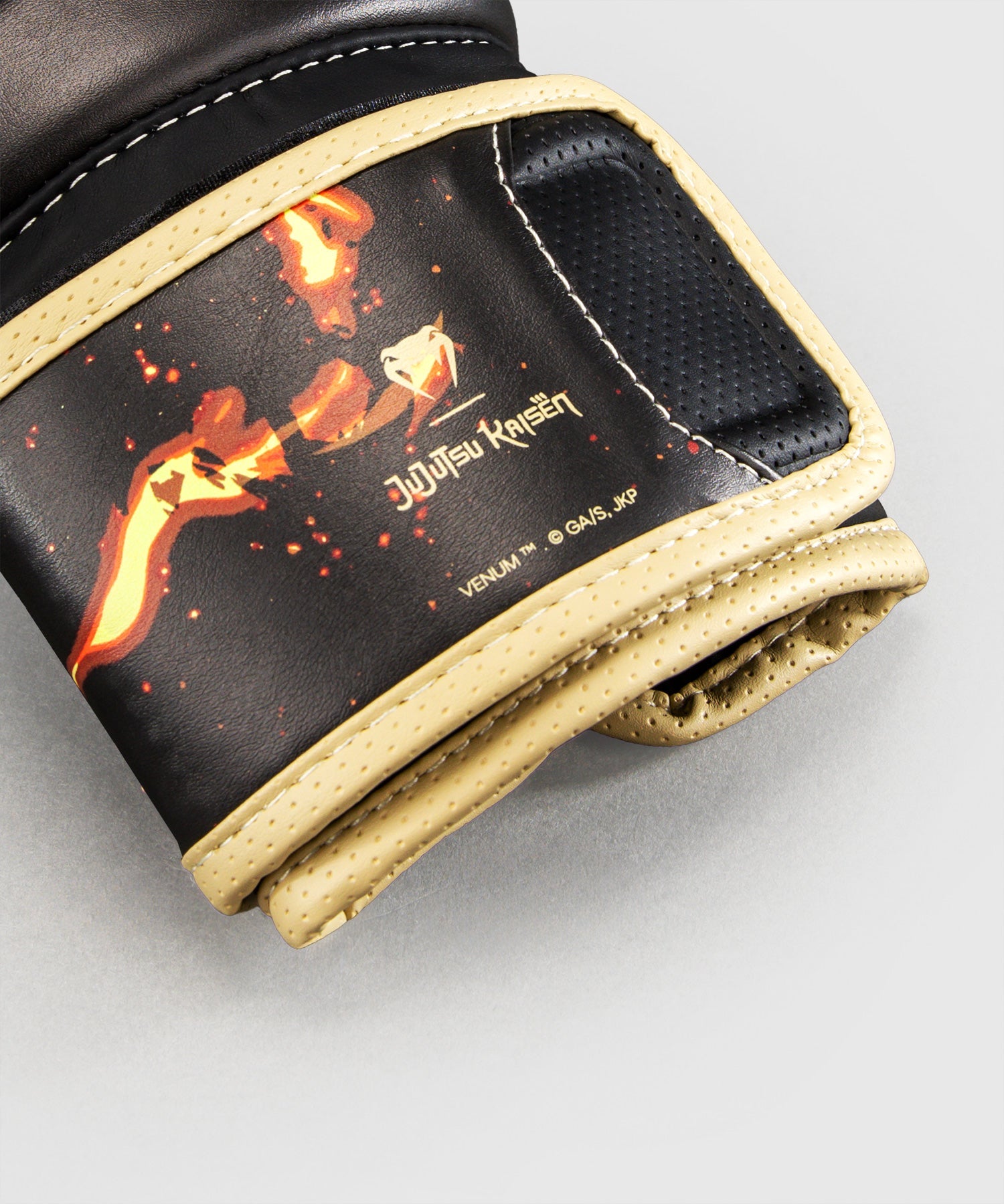 Gants de boxe Venum Jujutsu Kaisen x Sukuna Impact Evo – Noir/Beige