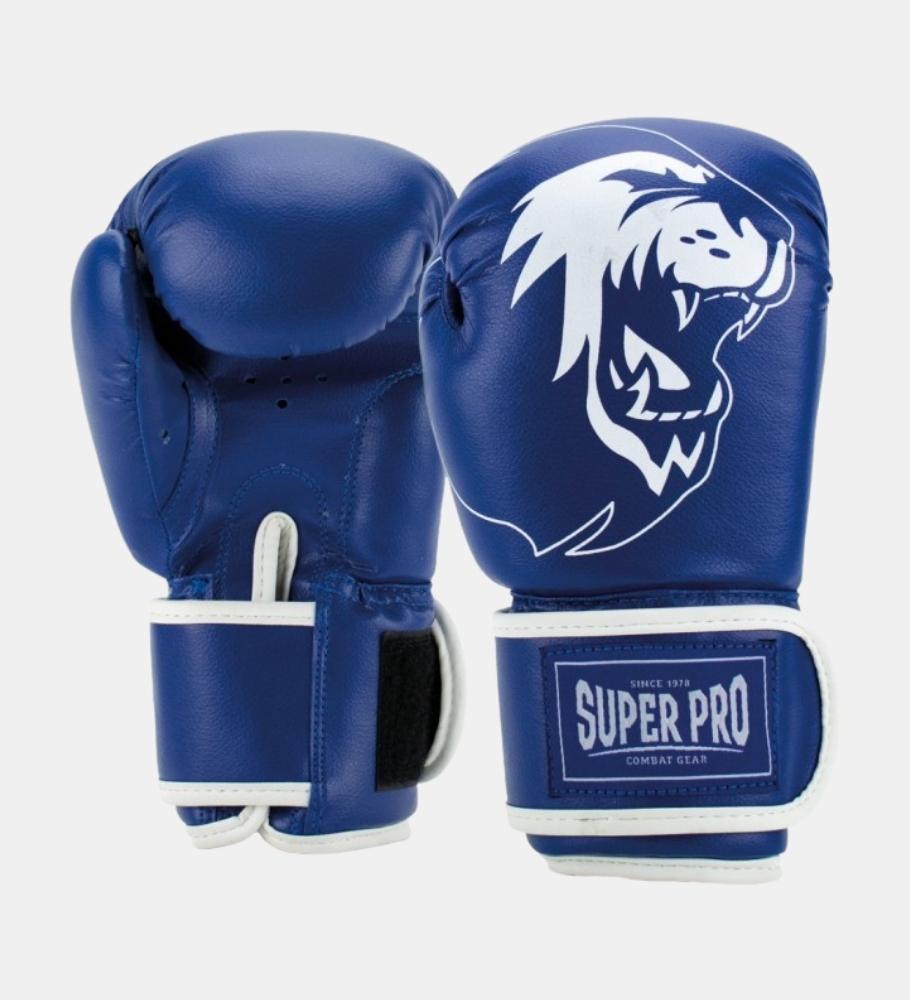 Gants de boxe Super Pro Talent Kids - Bleu/Blanc