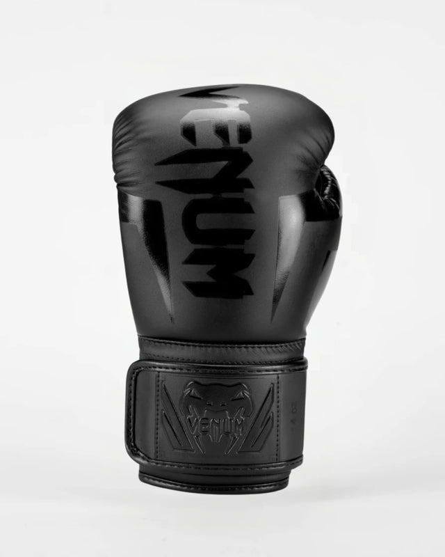 Venum Boxhandschuhe Elite – Schwarz/Schwarz