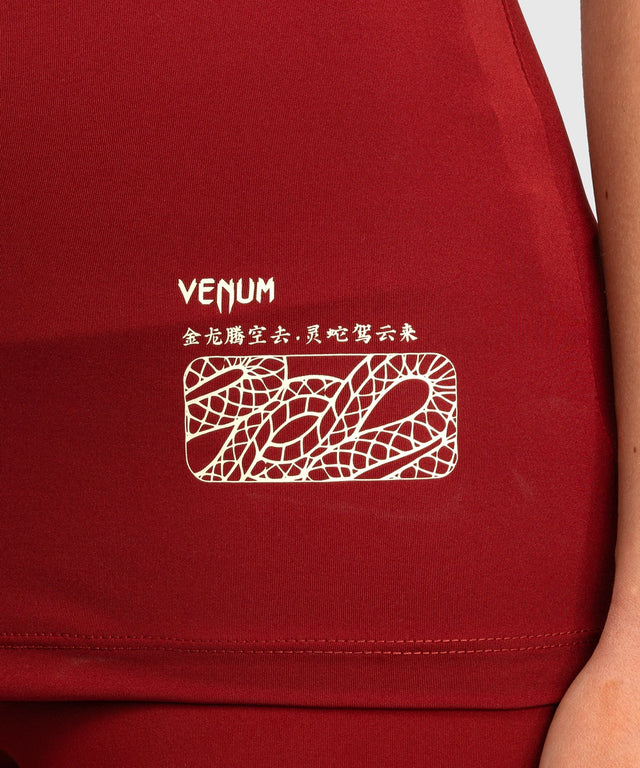 Venum Dames Tanktop Serpenti – Burgundy