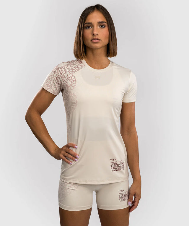 T-shirt Venum Dames Dry Tech Serpenti – Avorio