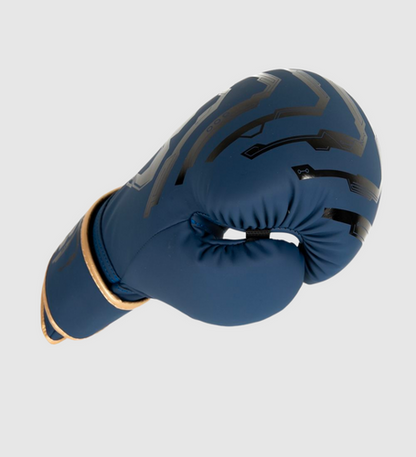 Gants de boxe Booster Elite Kids - Bleu/Noir/ Doré