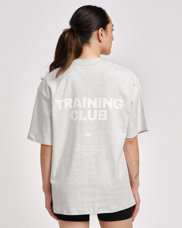 Caged T-Shirt Training Club - Grigio chiaro