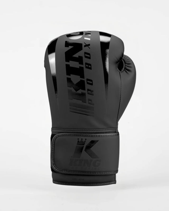 King Pro Boxing Bokshandschoenen Revo - Zwart/Zwart