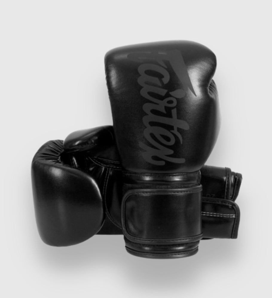 Gants de boxe Fairtex BGV14 - Noir/Noir