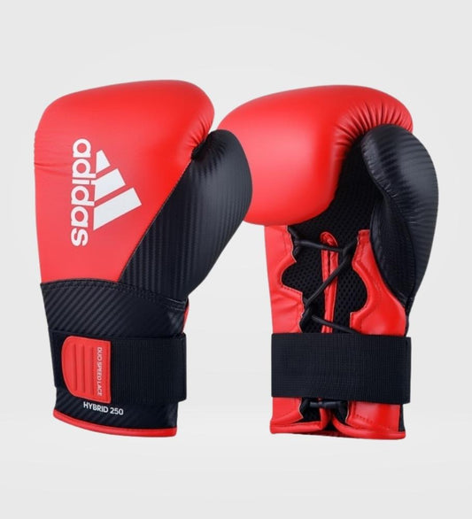 Gants de boxe Adidas Hybrid 250 - Rouge/Noir