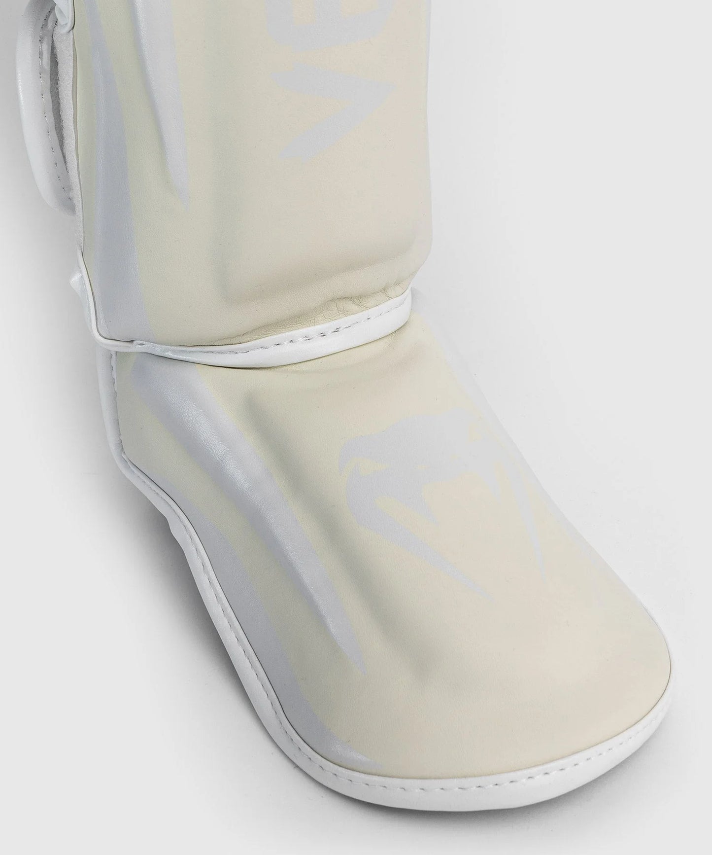 Protège-tibias Venum Elite - Blanc/Blanc