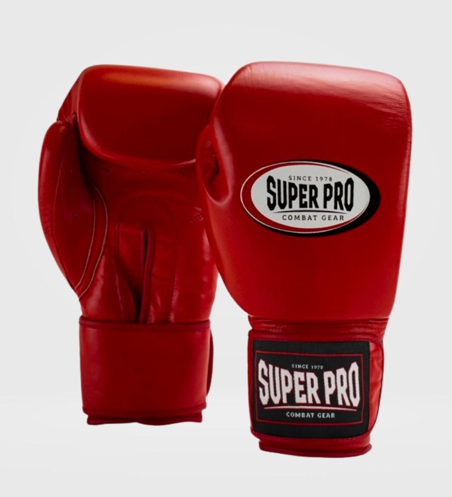 Gants de boxe Super Pro Thai Pro - Rouge