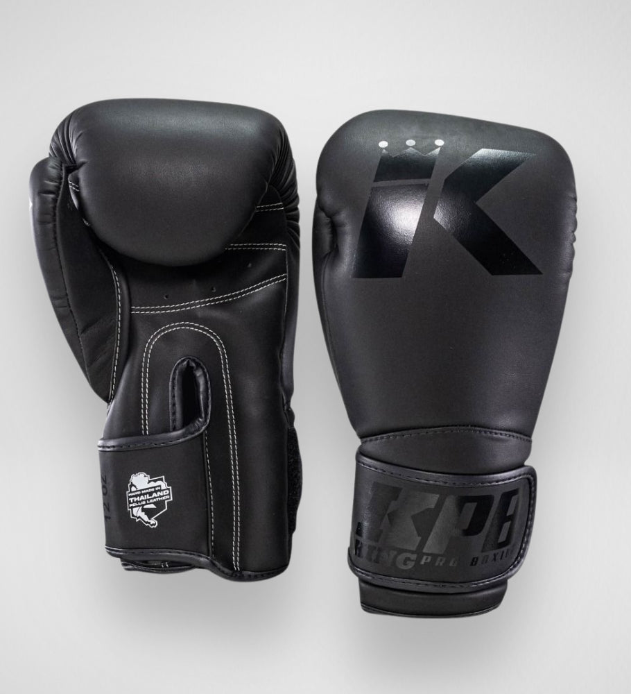 Gants de boxe King Pro Boxing BGK1 - Noir/Noir