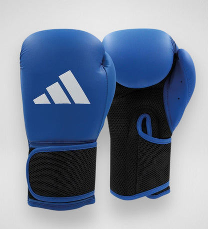 Gants de boxe Adidas Hybrid 25 Enfants - Bleu