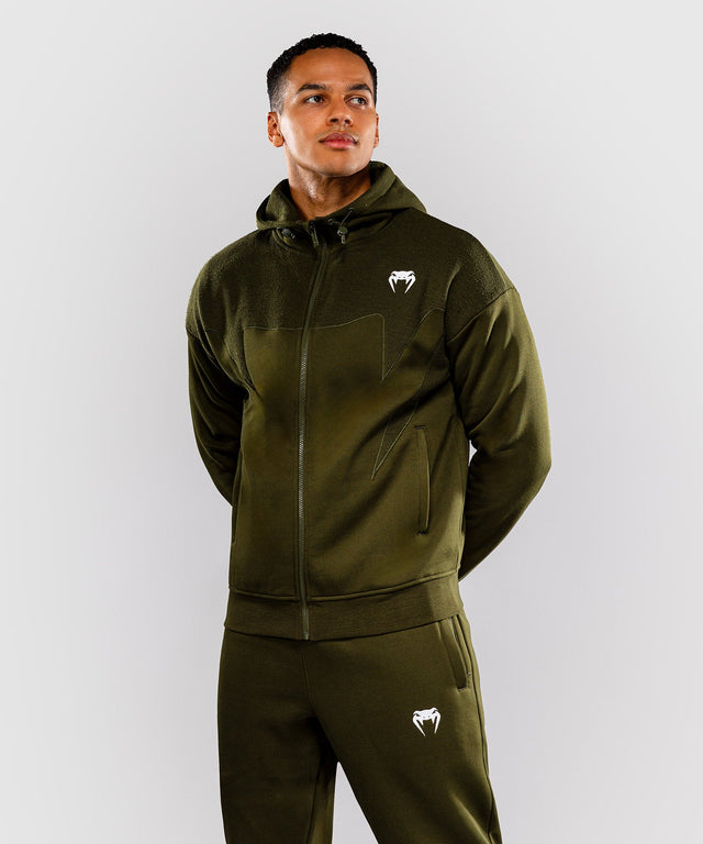 Chaqueta de entrenamiento Venum Attack Fleece & Weave – Caqui