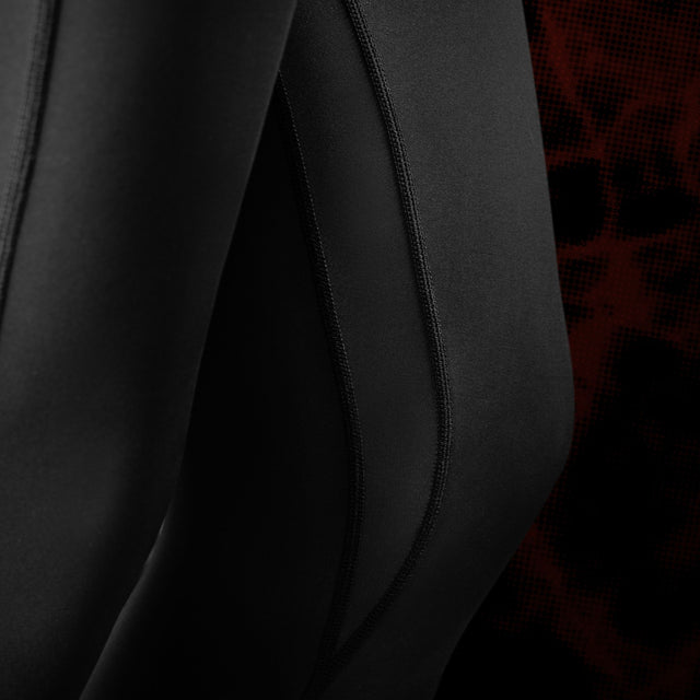 Leggings BJJ Hayabusa x UFC Donna – Nero/Rosso