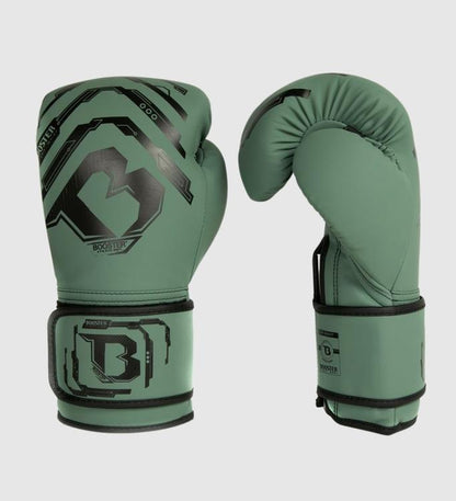 Gants de boxe Booster Elite Kids - Vert/Noir