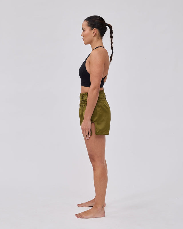 Pantalones de Muay Thai Caged Classic – Verde claro