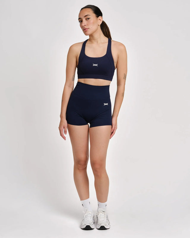 Caged Essential Sport BH - Navy Blauw