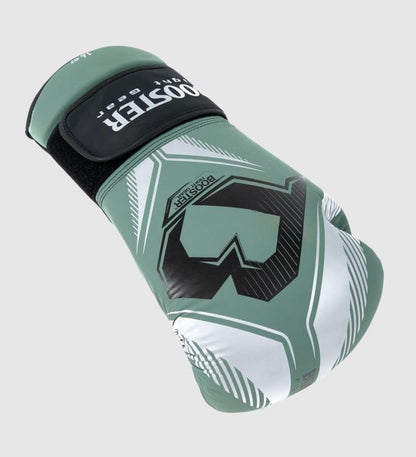 Gants de boxe Booster Bangkok - Vert/Argent/Noir