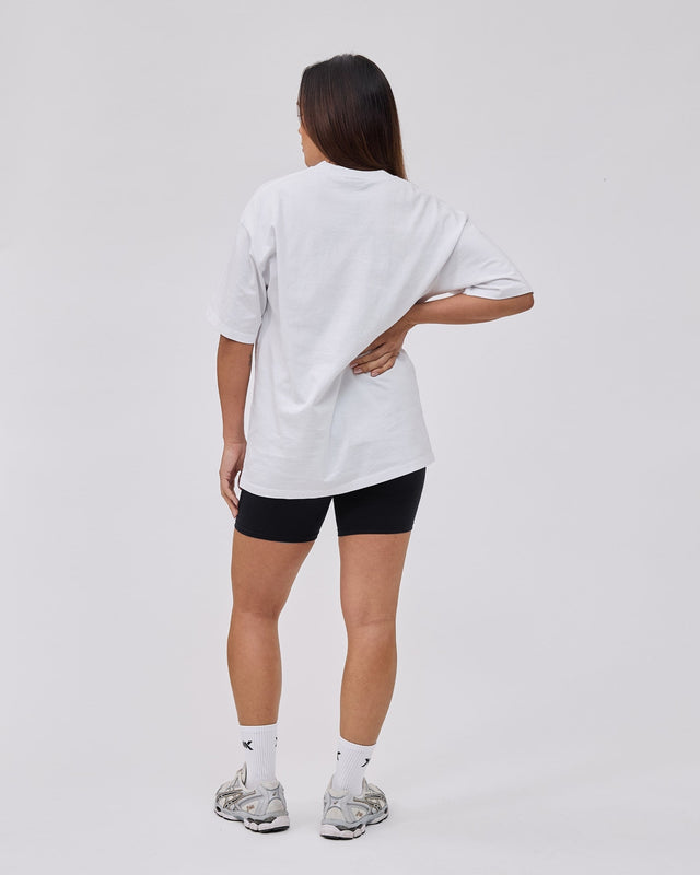 Caged Classic T-shirt - Bianco