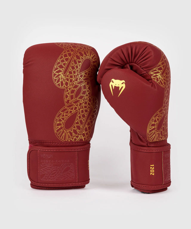 Guantes de boxeo Venum Serpenti – Burdeos