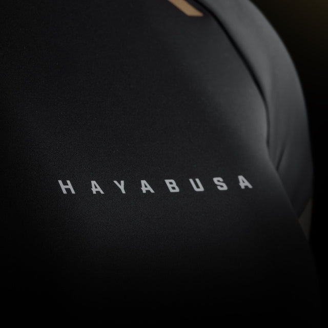 Rashguard Hayabusa Pro Ranked Manga Corta Mujer – Marrón