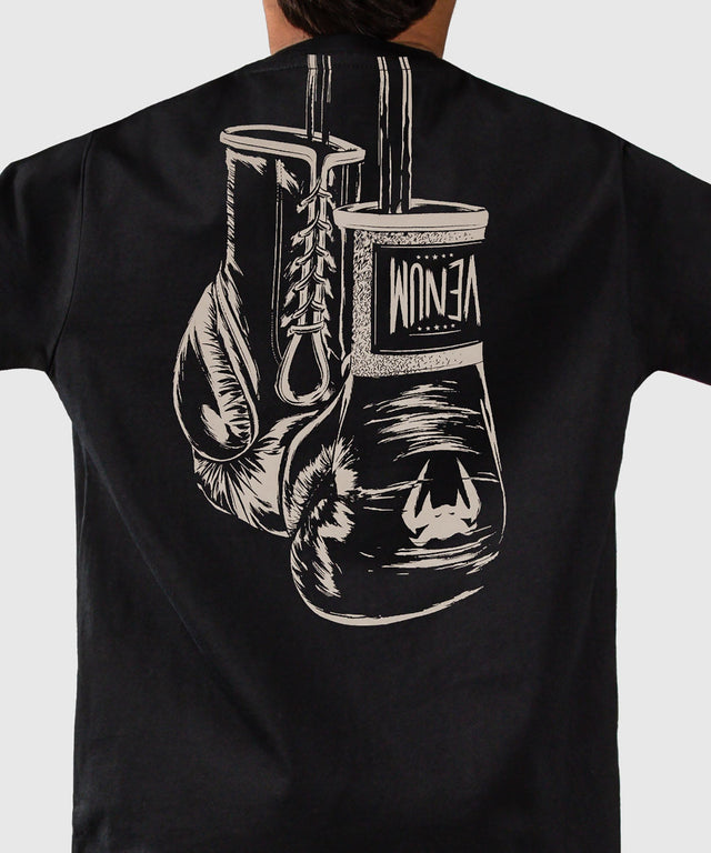 T-shirt Venum Fight Icon – Bambini – Nero