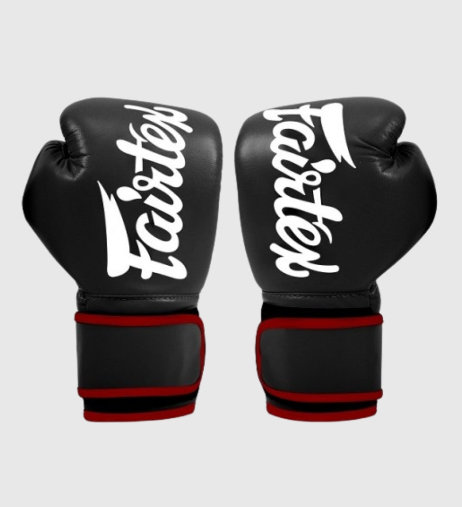 Gants de boxe Fairtex BGV14 - Noir/Rouge/Blanc