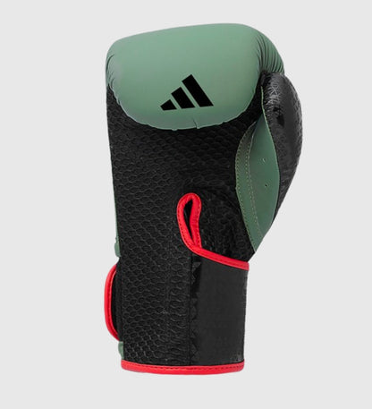 Gants de boxe Adidas Combat 50 - Vert kaki/Noir