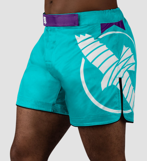 Shorts de MMA Hayabusa Icon – Vert océan