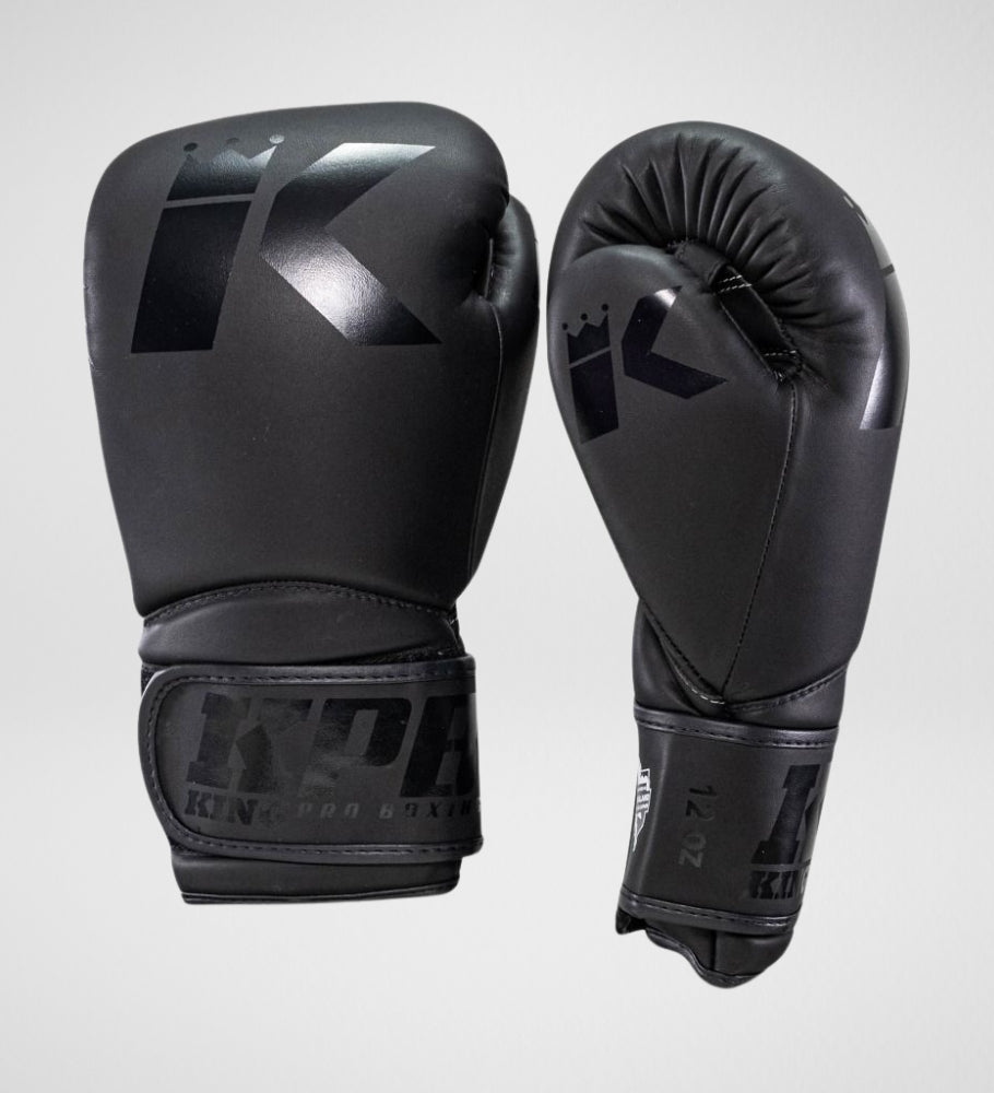 Gants de boxe King Pro Boxing BGK1 - Noir/Noir