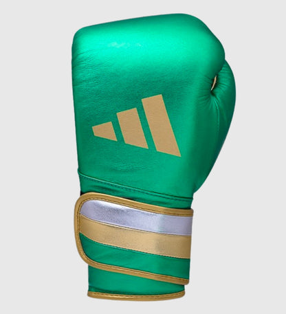 Gants de boxe Adidas Speed 500 - Vert/Doré