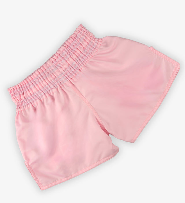 Shorts de Muay Thai Caged Classic – Rose clair