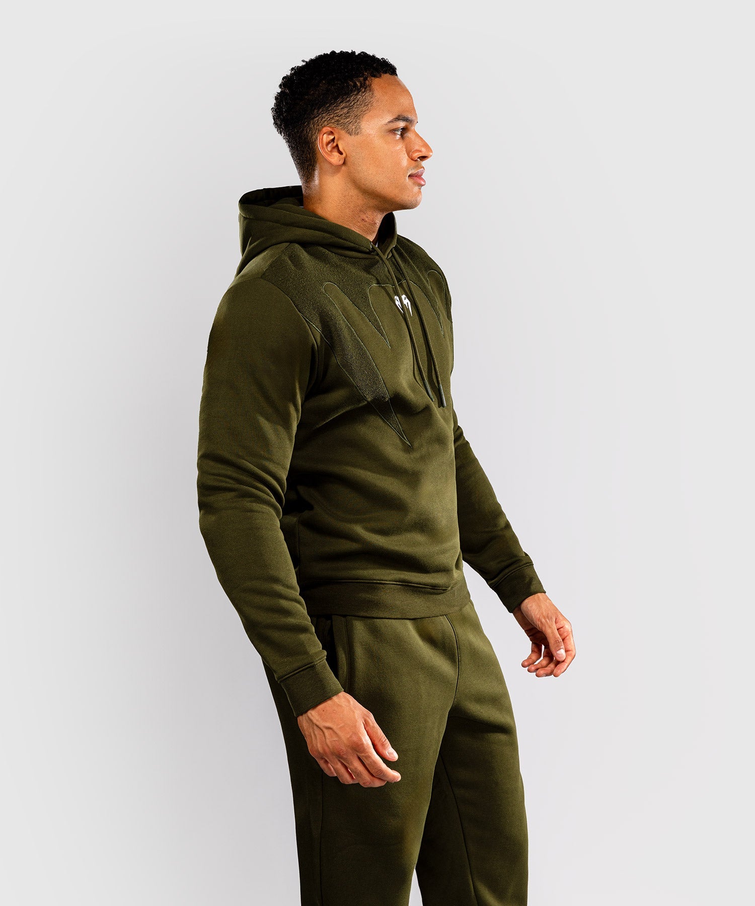 Venum Hoodie Attack Fleece & Weave – Khaki