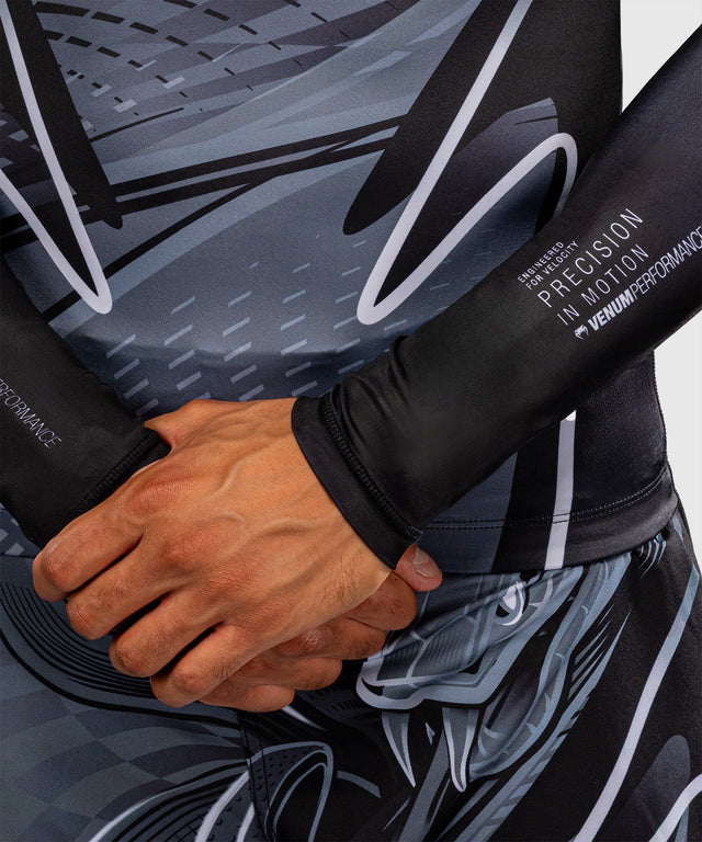 Venum Rashguard Crimson Viper 2.0 Lange Mouwen - Zwart/Grijs