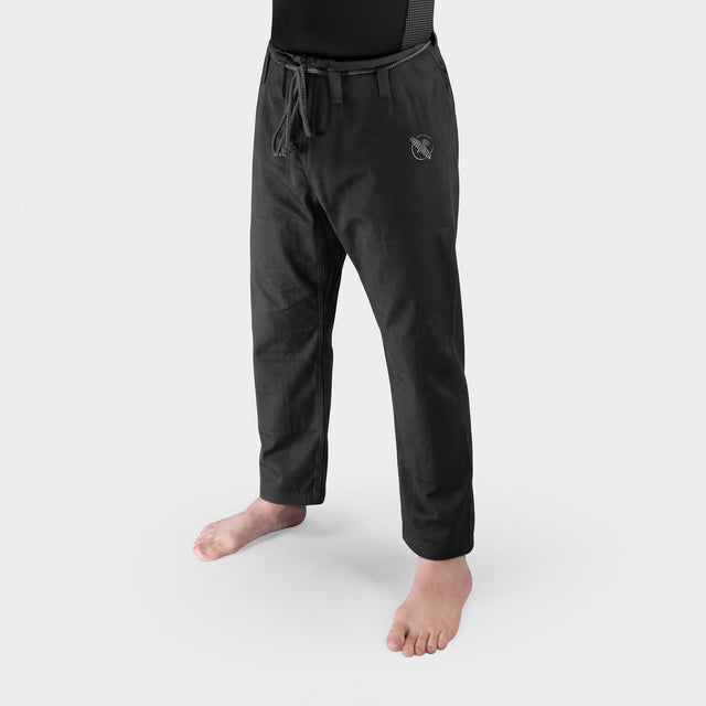 Pantaloni Kimono BJJ Hayabusa Core Twill – Nero